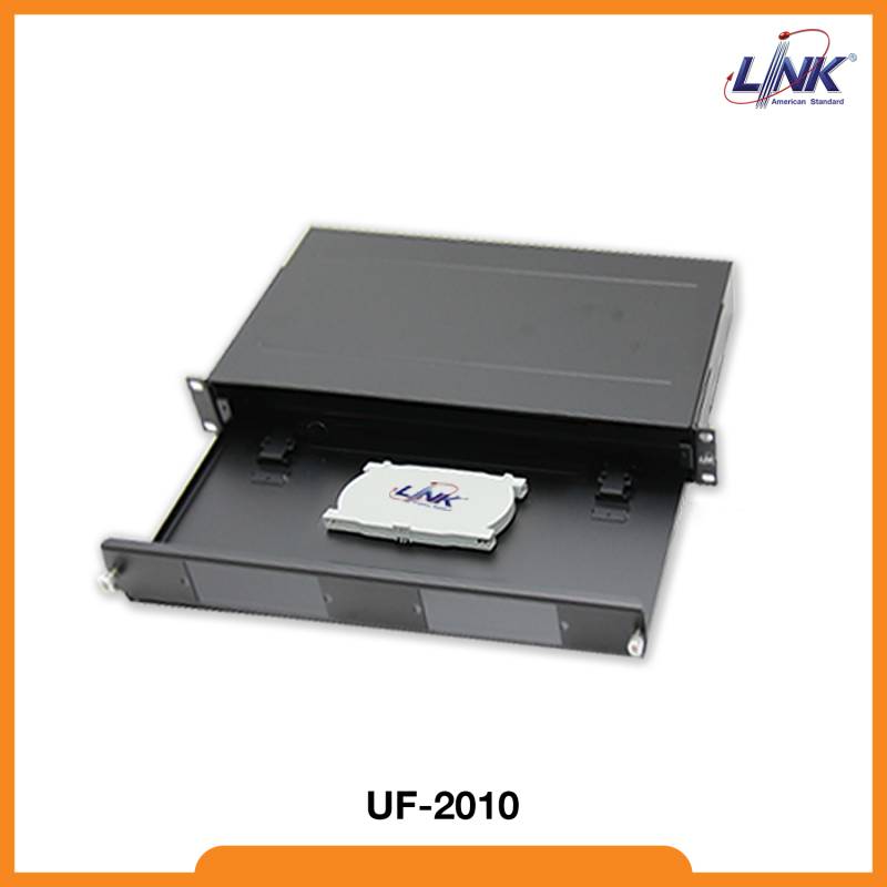 6-24F (2 Snap-In) Rack mount SLIDE, D = 19 (1U), Unload Slide ตื้น