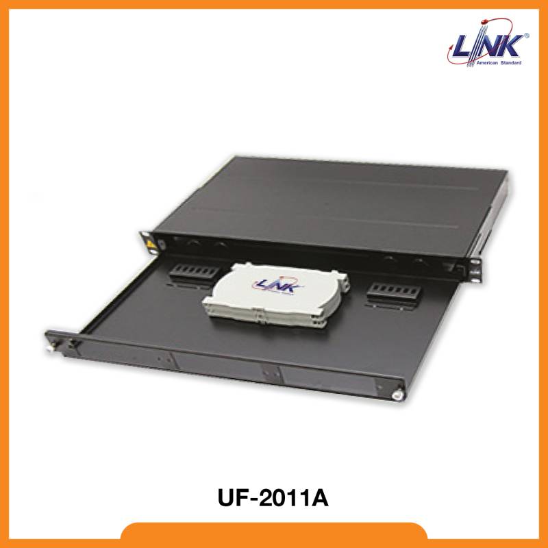6-36F (3 Snap-In) Rack mount SLIDE, D = 25 (1U), Unload Slide ตื้น