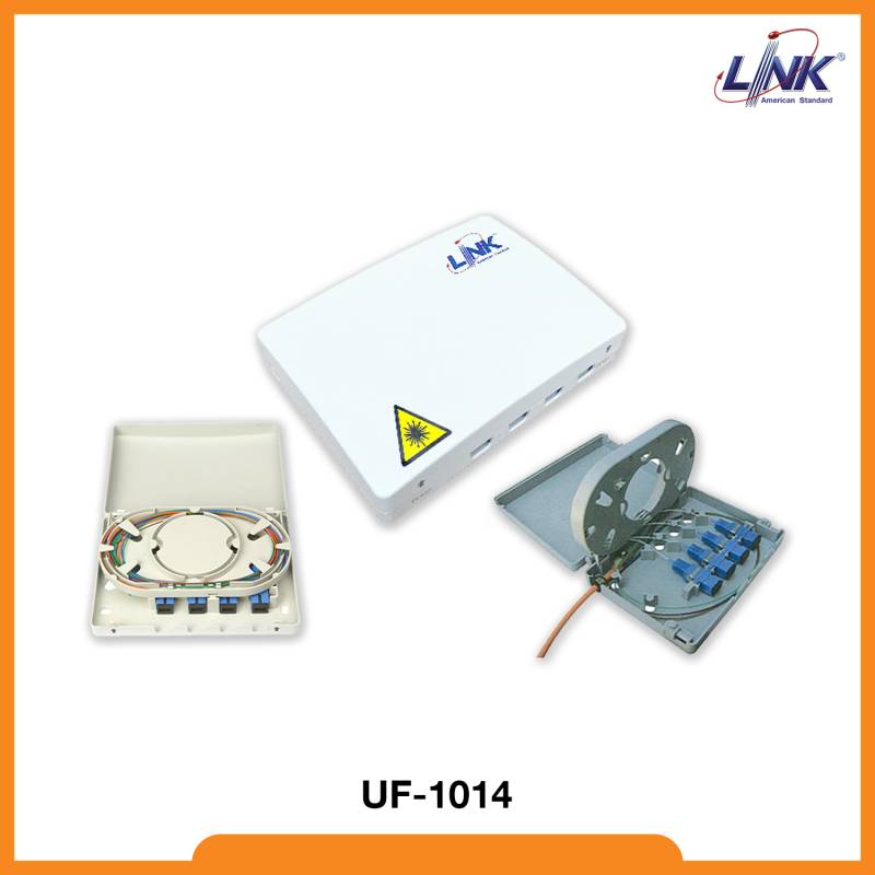 4 Port Fiber Termination Box w/o adapter ( ใช้กับ UF-0055SM )
