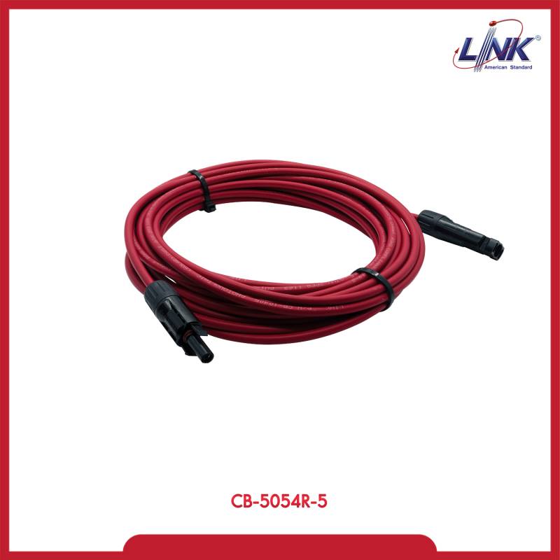 PATCH CORD SOLAR Cable 4 mm2 , 5 M. (RED) w/Sealed Pakaging