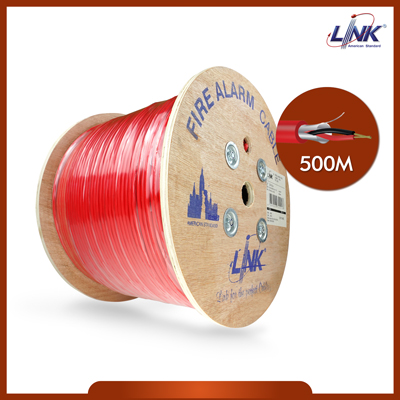 FIRE ALARM, SHIELD 2x16 AWG, 1 PAIR, FPL  500 M/ Roll
