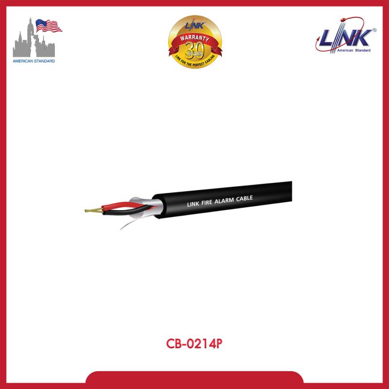 FIRE ALARM, SHIELD 2x14 AWG, 1 PAIR, PE , OUTDOOR  500 M/ Roll