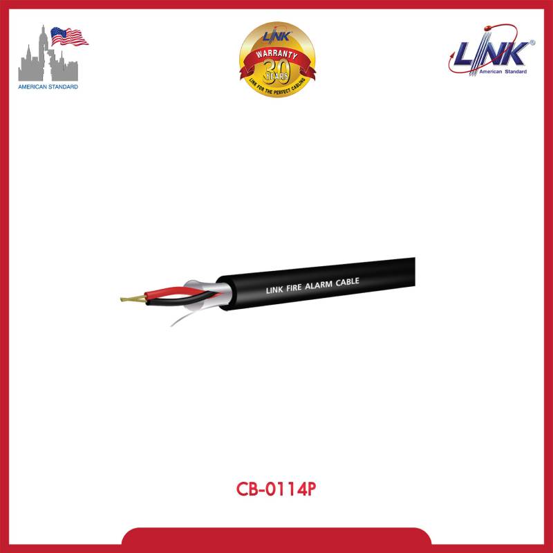 FIRE ALARM, UNSHIELD 2x14 AWG, 1 PAIR, PE , OUTDOOR  500 M/ Roll