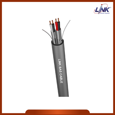 BAS, TWISTED PAIR SHIELD 4x22 AWG, 2 PAIR  500 M/ Roll