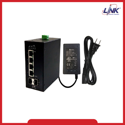 4 x GIGABIT L2 HARDENED SWITCH, 4 GE + 2 SFP (GE)