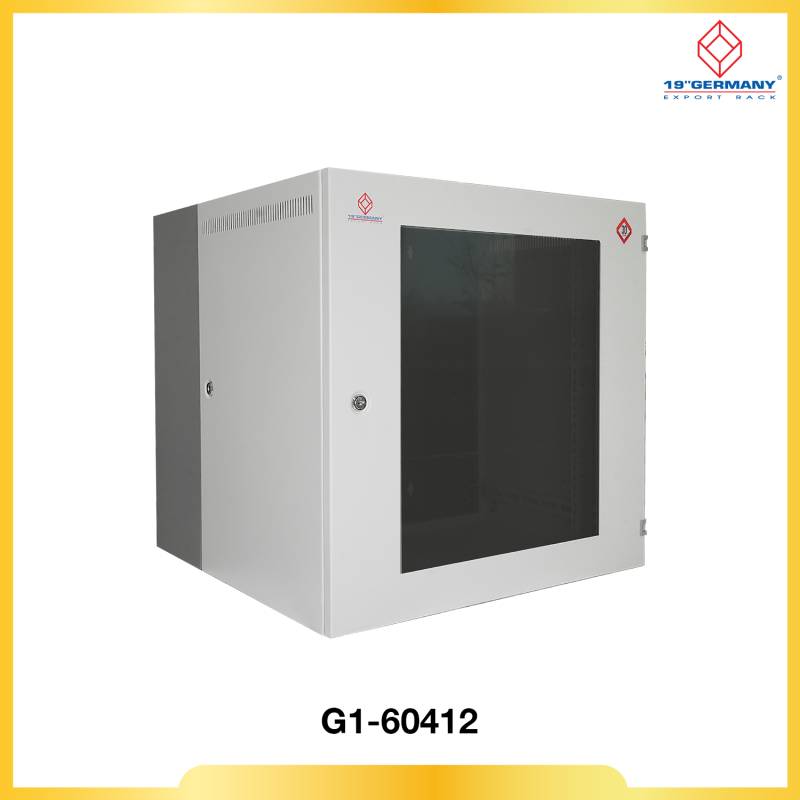 19” GERMAN WALL RACK 12U, ลึก 40 cm.  60 x 40 x 59.0