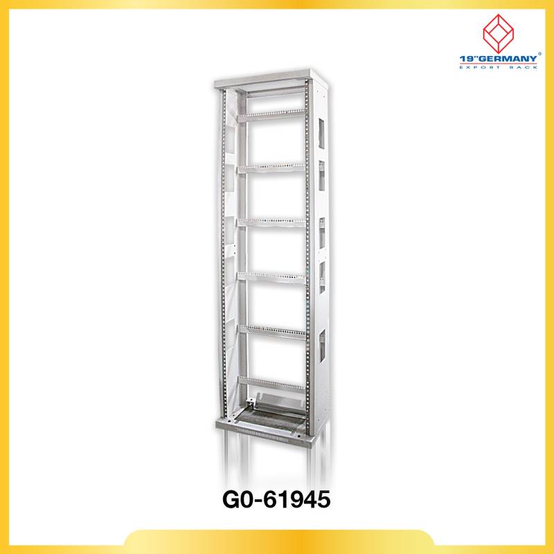 19” GERMAN TELECOM RACK 45U galvanize steel  55 x 30 x 220