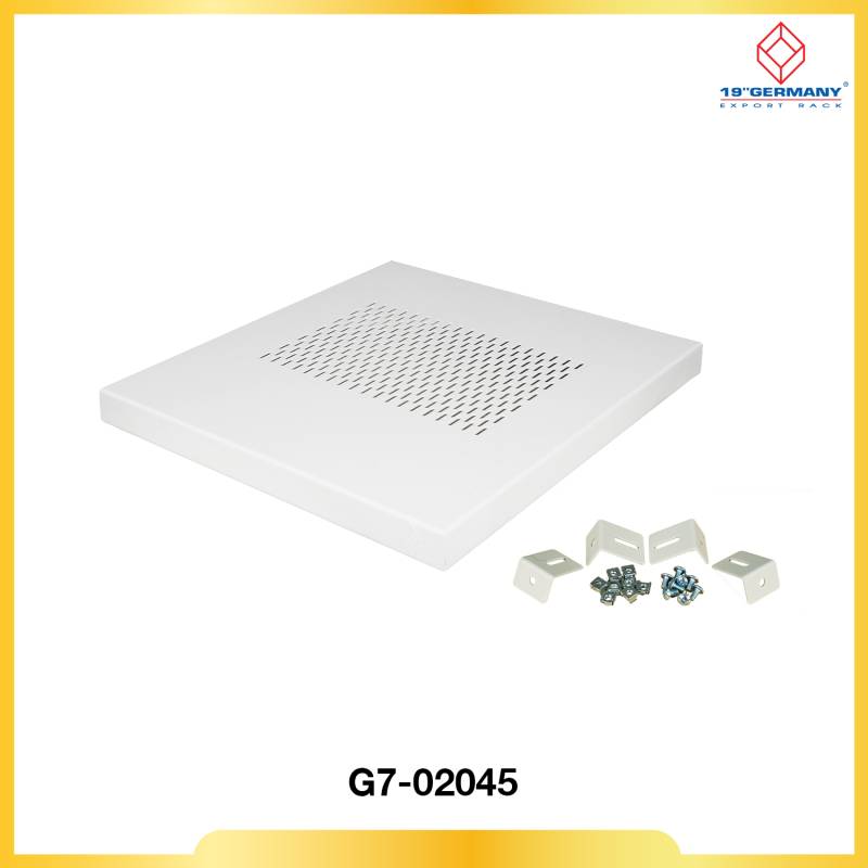 FIX COMPONENT SHELF Deep 48 cm. for RACK 60 cm . (ถาดยึดน็อต4ด้าน)